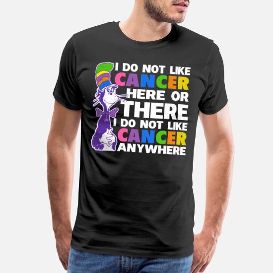 cat in the hat cancer t shirt